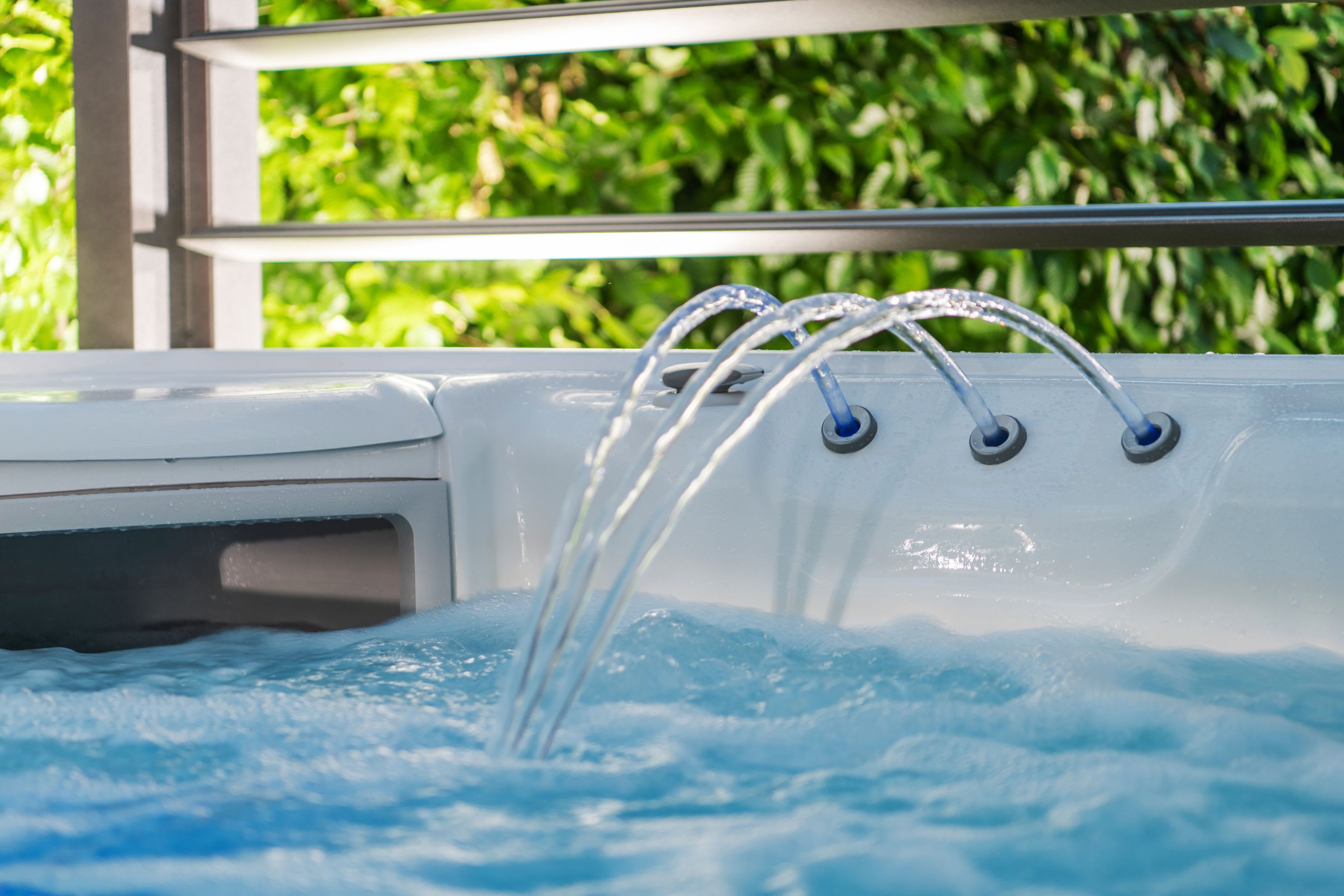 Outdoor living and pool care environment